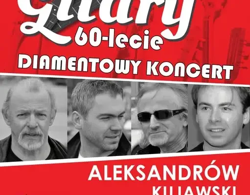 Czerwone Gitary zagrają w Aleksandrowie Kujawskim – Diamentowy Koncert 60-lecia