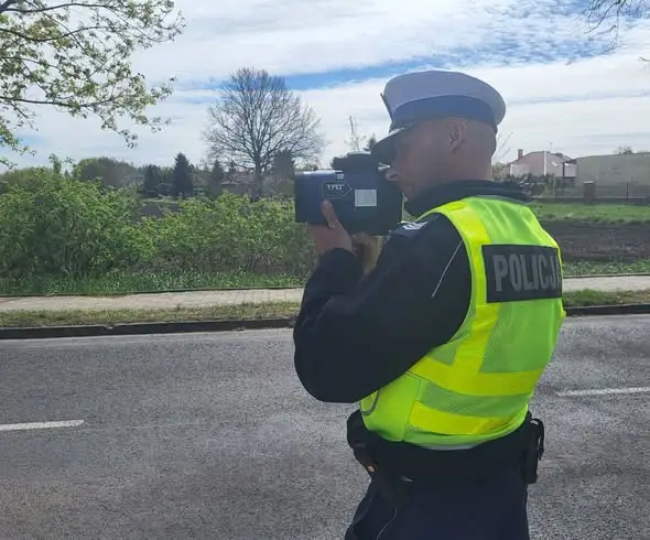 Policja w Aleksandrowie Kujawskim podsumowuje akcję „Prędkość”