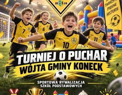 Turniej o Puchar Wójta Gminy Koneck – sportowa rywalizacja szkół podstawowych