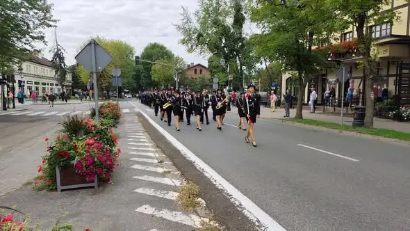 140-lecie OSP w Ciechocinku – orkiestra zagrała na jubileuszu druhów