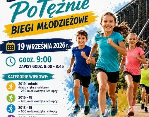 Bieg dla dzieci i młodzieży w Parku Zdrojowym w Ciechocinku – już 19 września