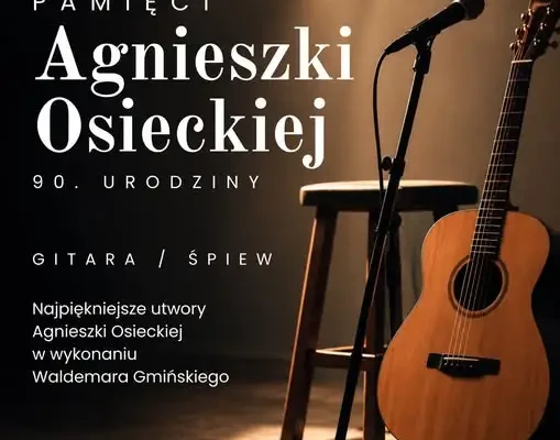 Koncert pamięci Agnieszki Osieckiej w Aleksandrowie Kujawskim – 90. rocznica urodzin