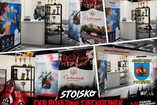 CKB Potężnie Ciechocinek promował miasto na VI Forum Boksu Olimpijskiego w Kielcach