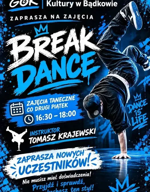 Zajęcia taneczne w GOK Bądkowo – otwarte spotkanie dla początkujących