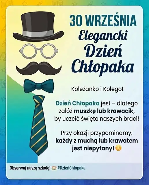 Dzień Chłopaka w Nieszawie: muszka lub krawat zwalniają z pytania!