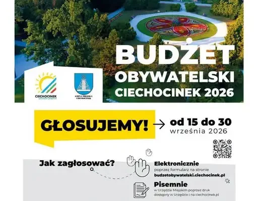 Budżet Obywatelski Ciechocinka 2026: ostatni dzień głosowania