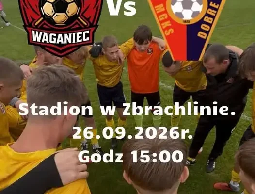 Zbrachlin: drużyna seniorów zagra w sobotę z Lechem Dobre