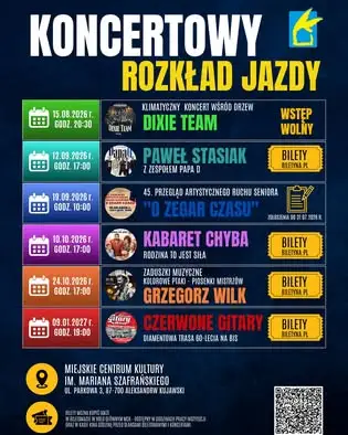 Październik 2026 w Miejskim Centrum Kultury w Aleksandrowie Kujawskim – repertuar kinowy i wydarzenia