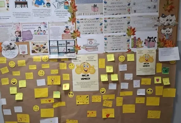 Światowy Dzień Uśmiechu w szkole w Nieszawie – Akcja Uśmiech Samorządu Uczniowskiego