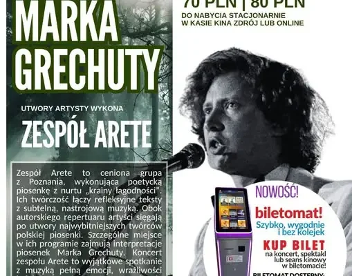 Koncert „Ocalić od zapomnienia” – Ciechocinek uczci 20. rocznicę śmierci Marka Grechuty