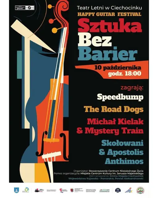 Sztuka bez barier – koncert w Teatrze Letnim w Ciechocinku już 10 października