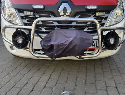 Nowy rozdzielacz kulowy dla OSP Ciechocinek od Starostwa Powiatowego