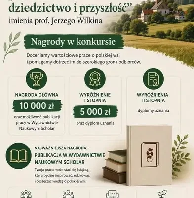 XVIII edycja konkursu „Polska wieś – dziedzictwo i przyszłość” – zgłoszenia otwarte