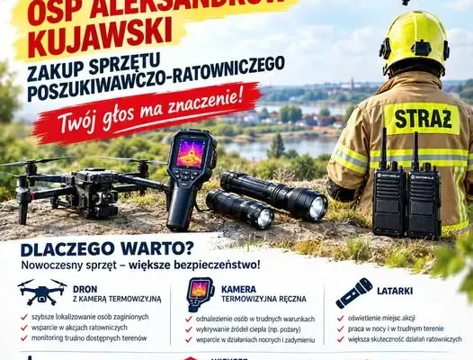 Ostatnie dni głosowania w Budżecie Obywatelskim Aleksandrowa Kujawskiego. Projekt nr 1 czeka na wsparcie