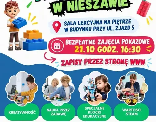 Robotyka zawita do Nieszawy – bezpłatne zajęcia pokazowe dla dzieci