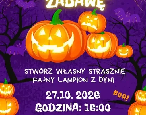 Halloween w Konecku: warsztaty tworzenia lampionów z dyni