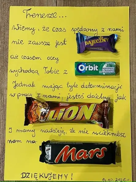 Młodzicy Piasta Badkowo przegrali 4:3, ale przygotowali wyjątkową niespodziankę dla trenera