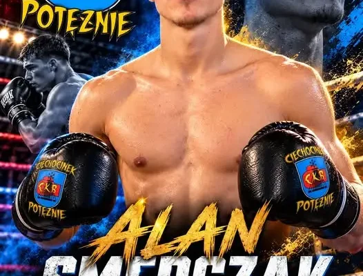 Alan Smerczak z CKB Potężnie Ciechocinek – młody pięściarz z medalowymi ambicjami