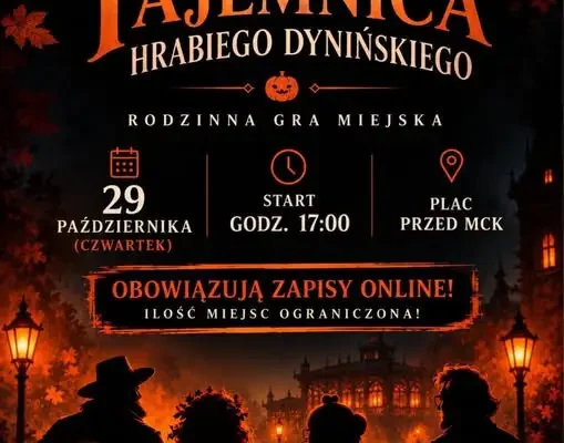 Tajemnica Hrabiego Dynińskiego – rodzinna gra miejska w Ciechocinku