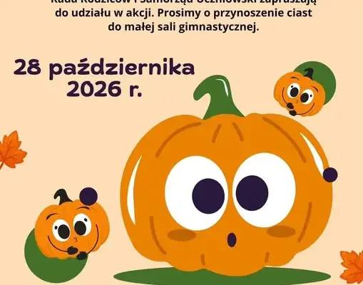 Dyniowe ciasto na akcji w SP1 Ciechocinek – 28 października