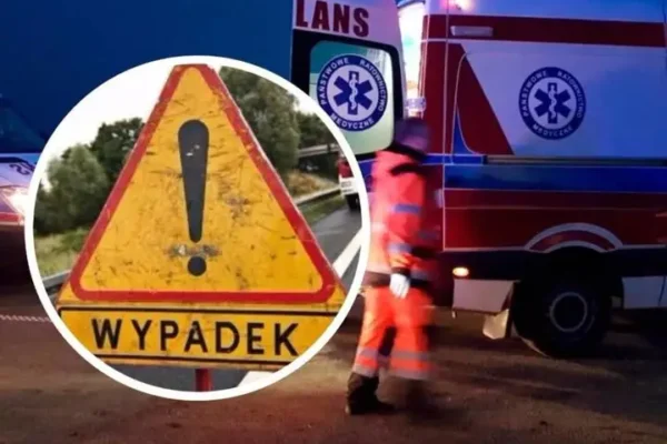 Ciechocinek: pijany 56-latek uderzył volkswagenem w drzewo