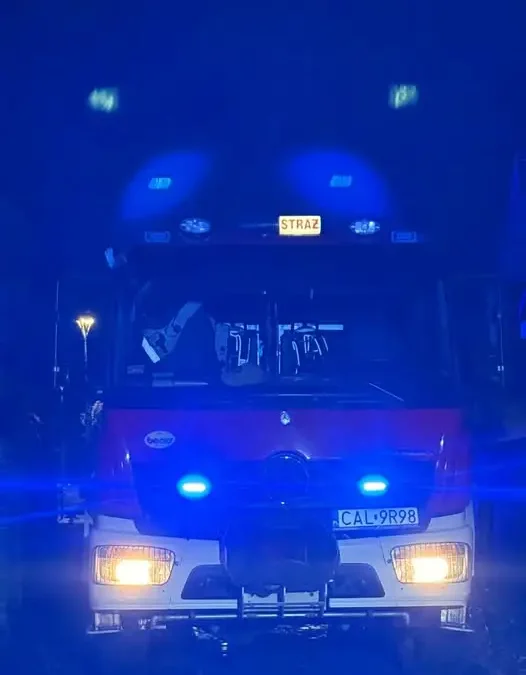 Fałszywy alarm w Konecku: strażacy sprawdzali zgłoszenie o pożarze instalacji elektrycznej
